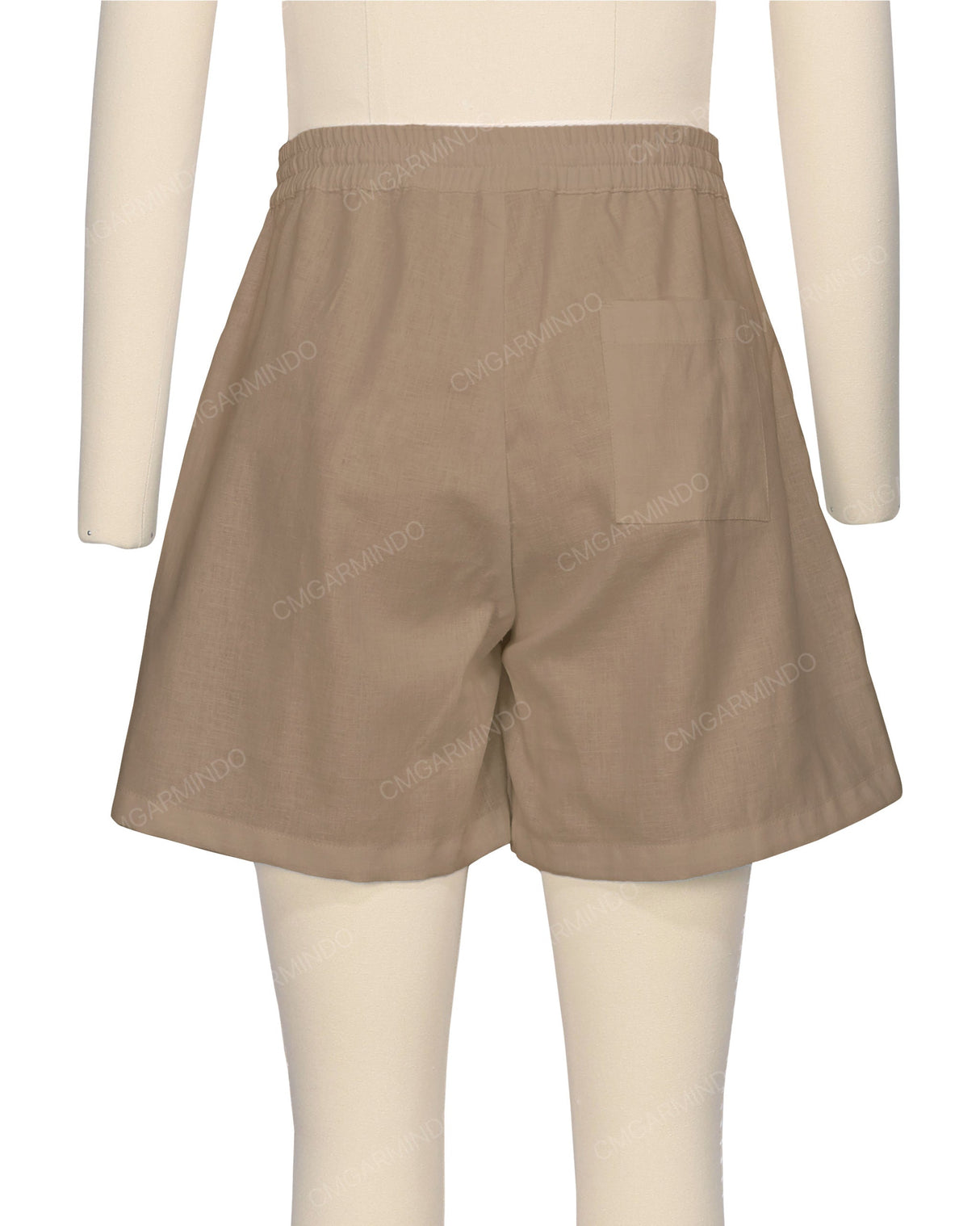 Elastic Waist Shorts