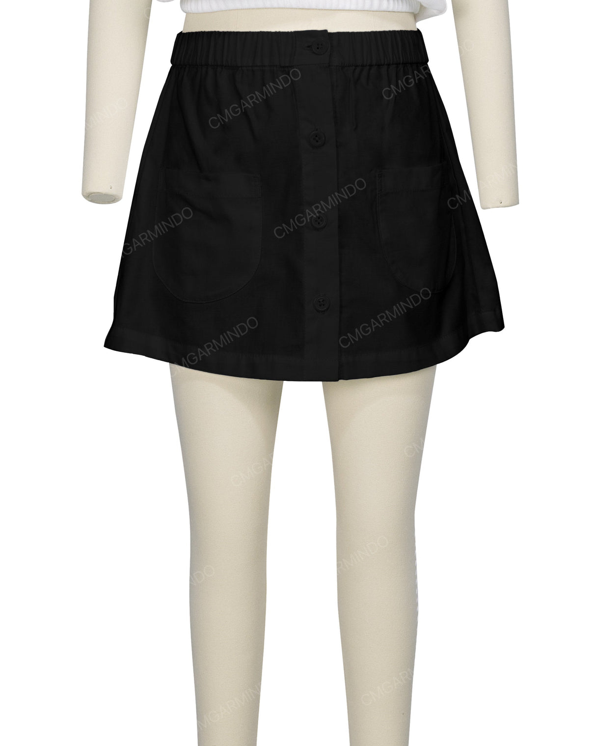 Button Up Skirt