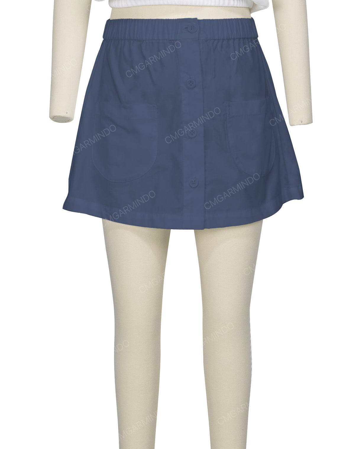 Button Up Skirt