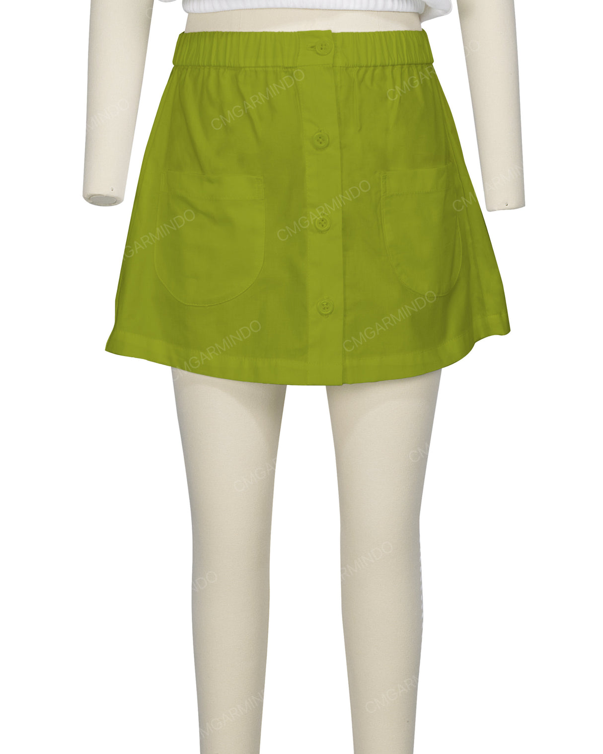Button Up Skirt