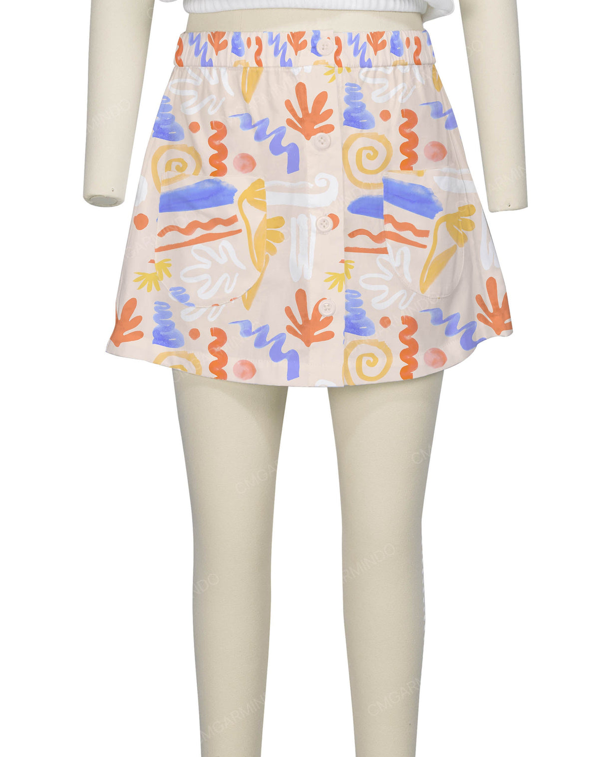 Button Up Skirt