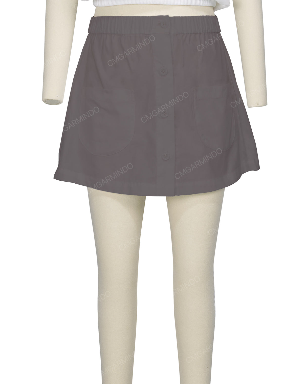 Button Up Skirt