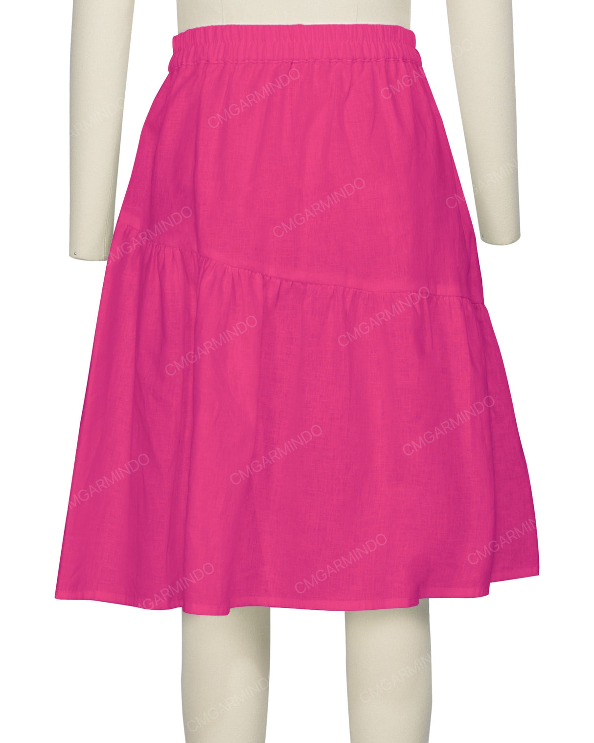 Asymmetrical Ruffle Skirt