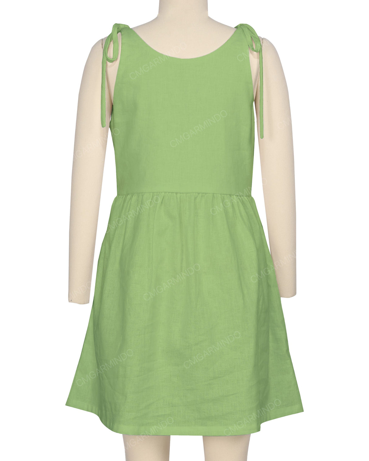 Tie Shoulder Mini Dress
