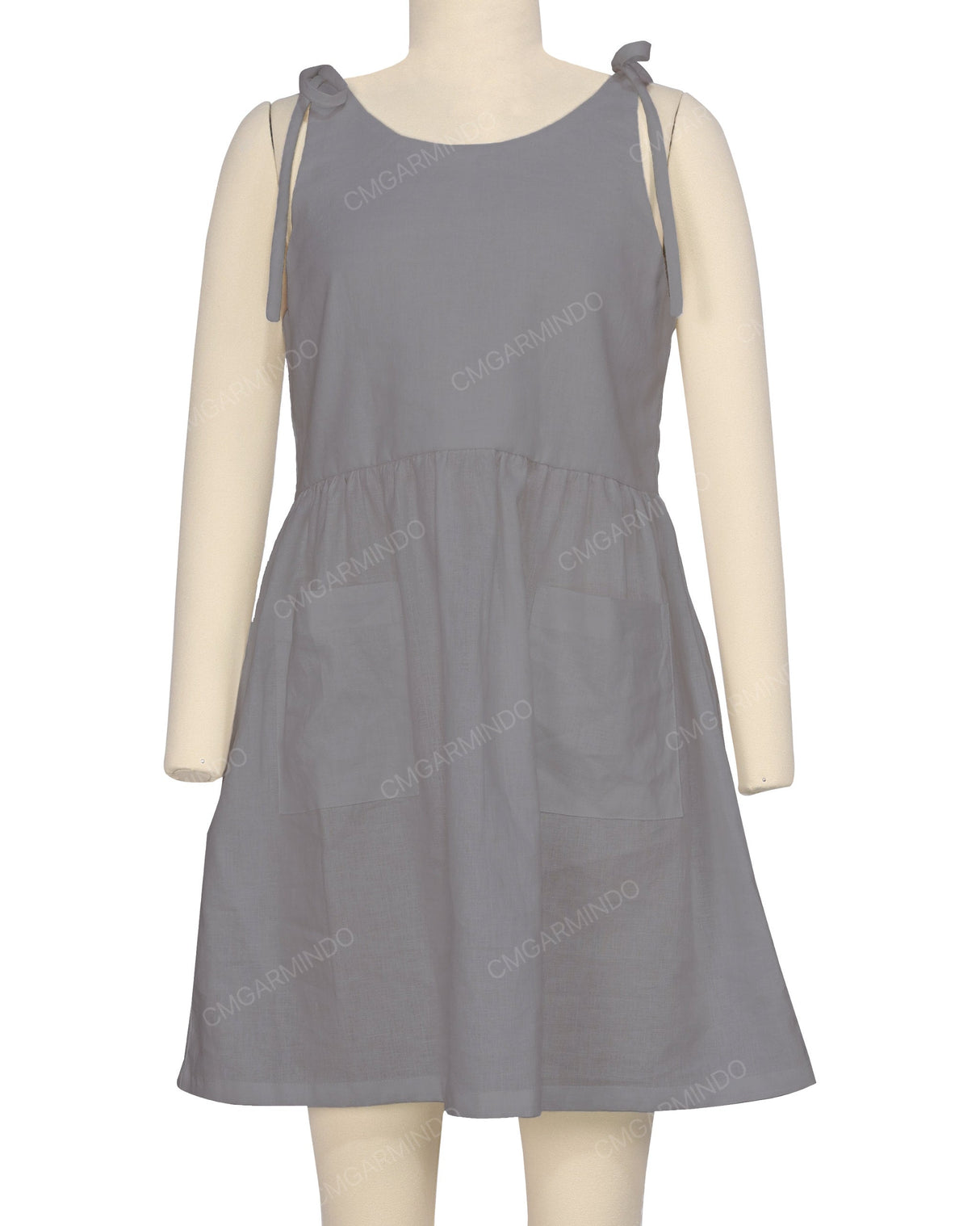 Tie Shoulder Mini Dress