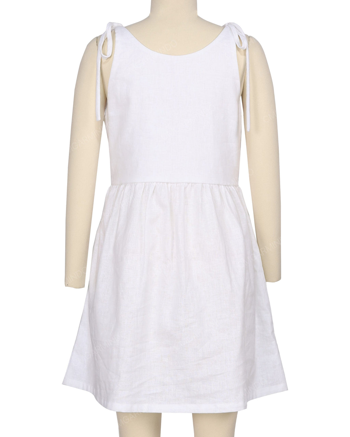 Tie Shoulder Mini Dress