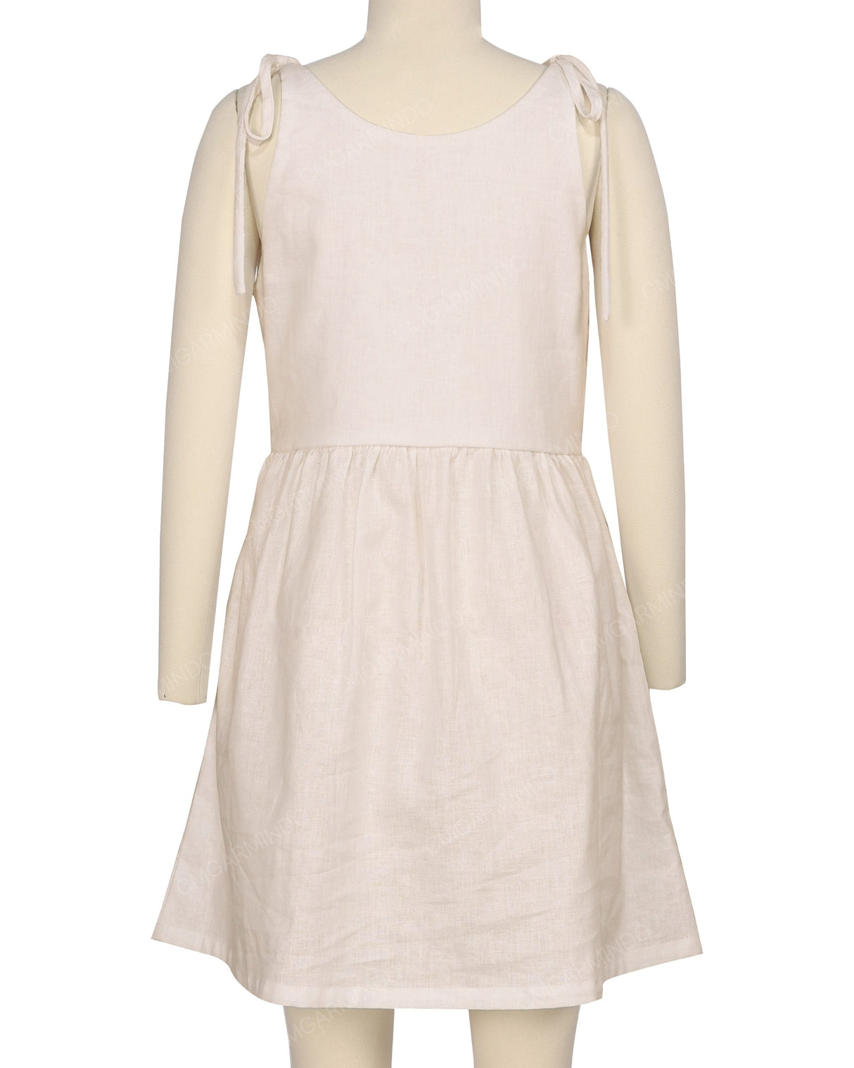 Tie Shoulder Mini Dress