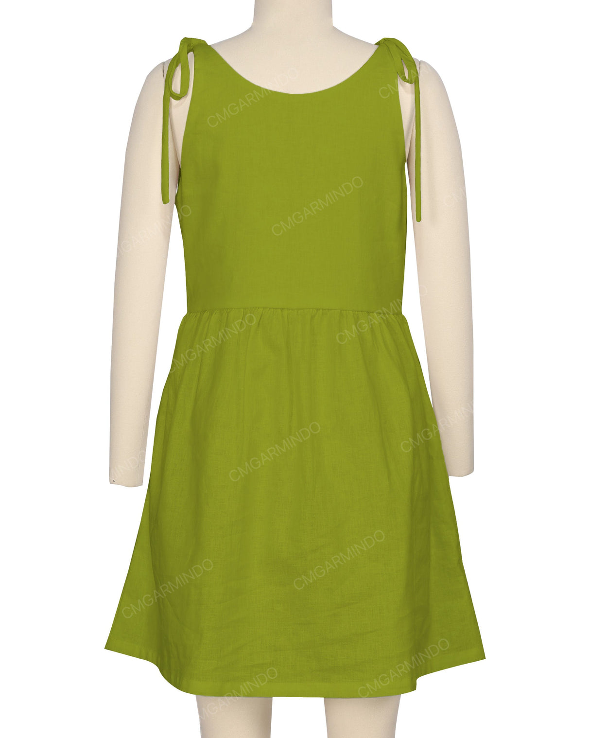 Tie Shoulder Mini Dress