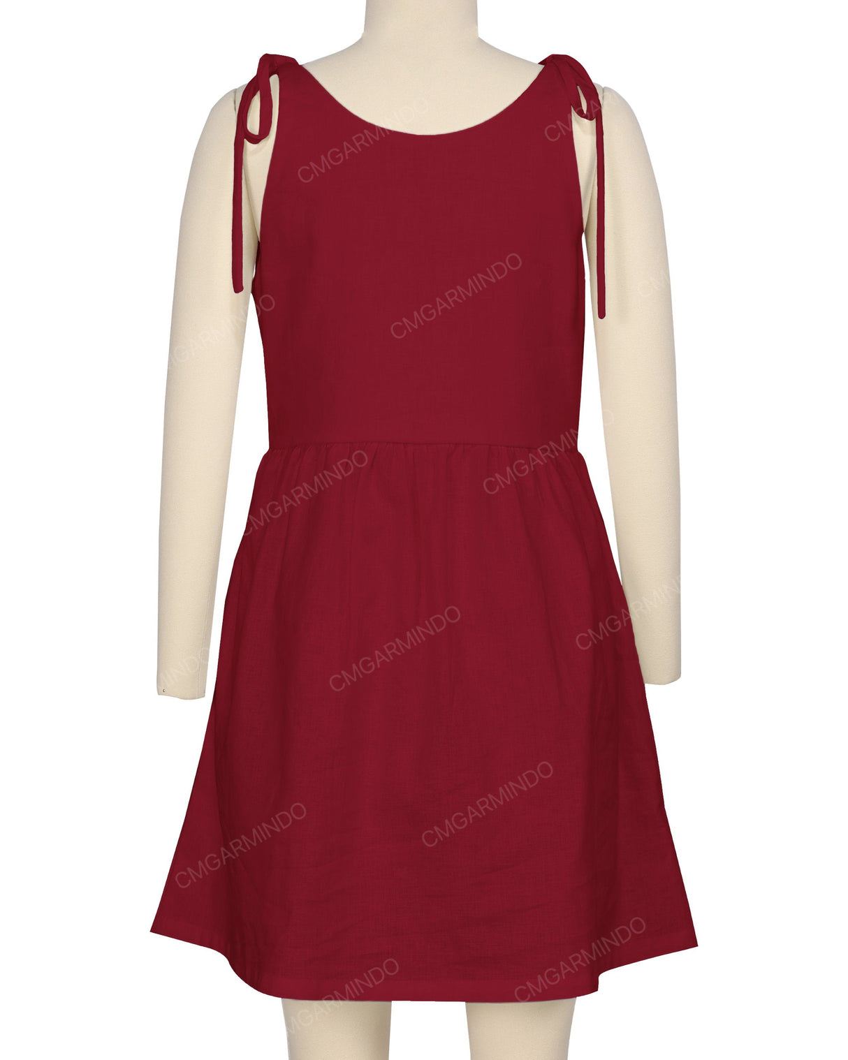 Tie Shoulder Mini Dress