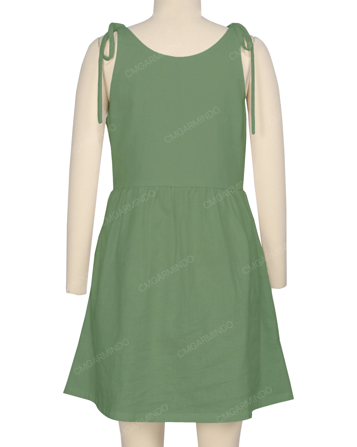Tie Shoulder Mini Dress