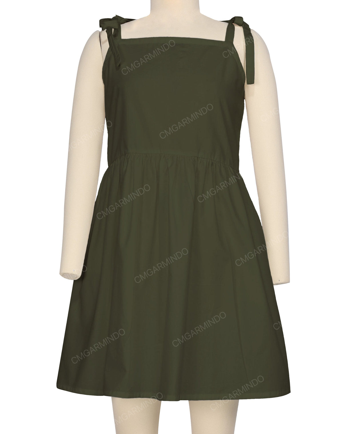 Tie Shoulder Dress