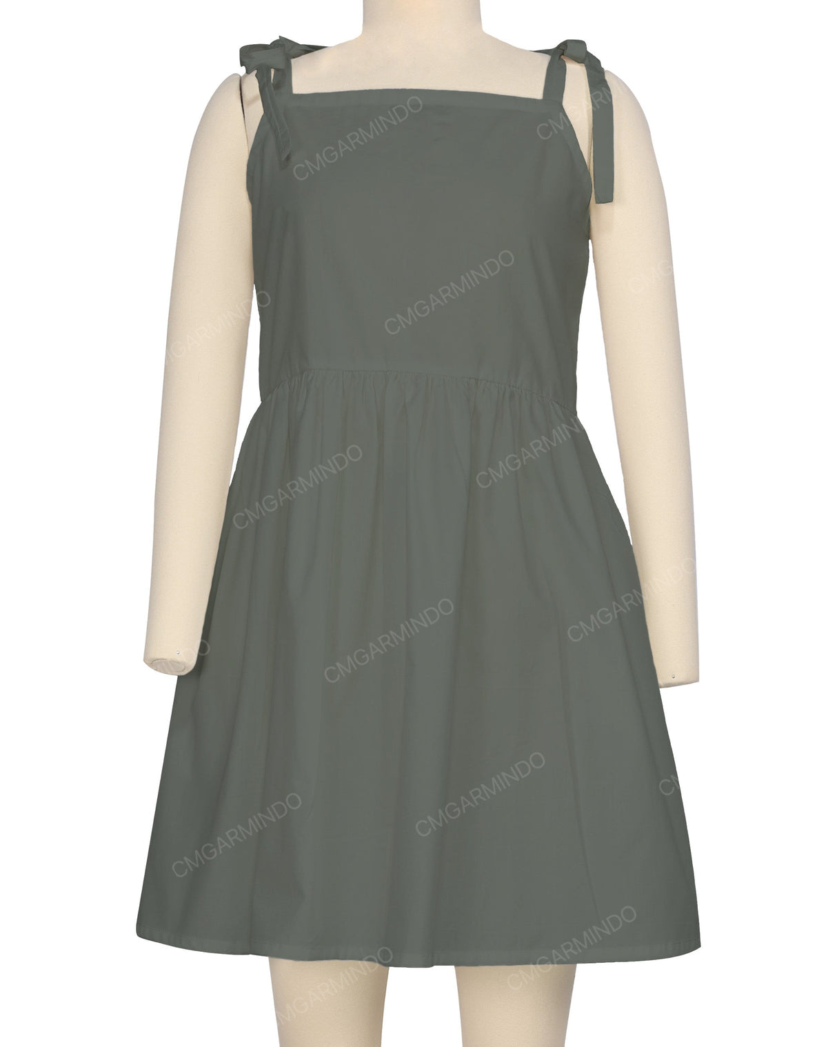 Tie Shoulder Dress