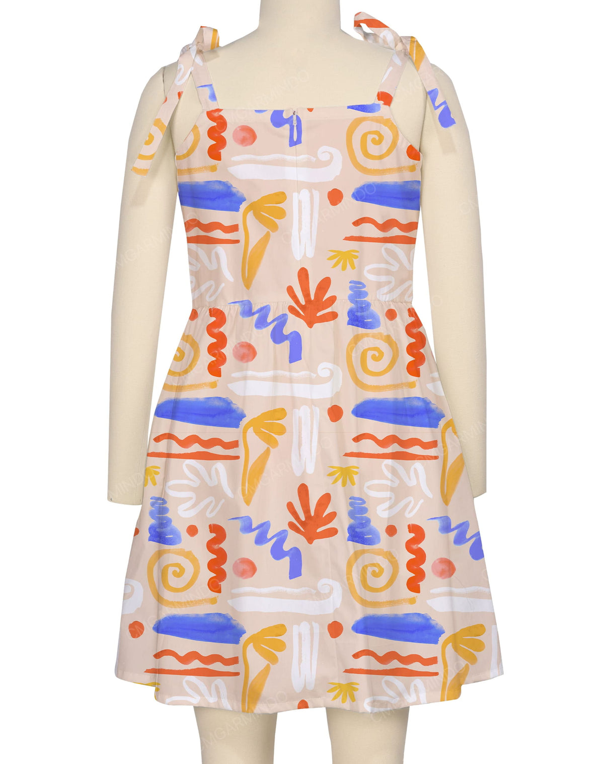 Tie Shoulder Dress