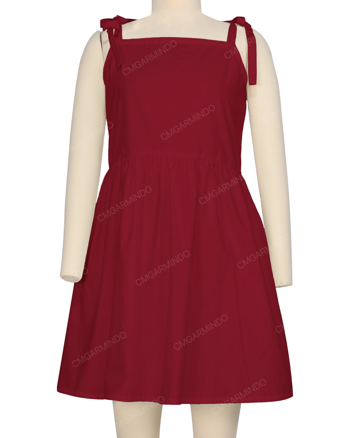 Tie Shoulder Dress