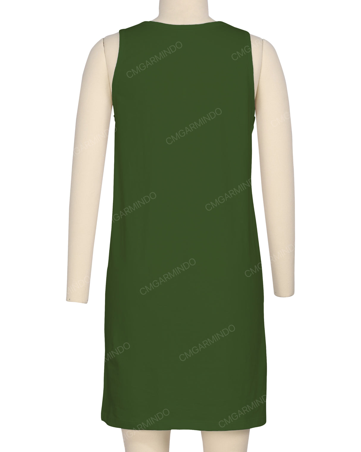 Sleeveless A-line Dress