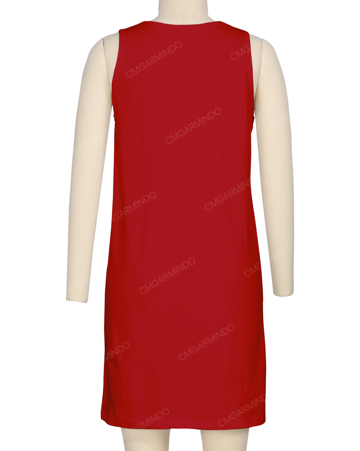 Sleeveless A-line Dress