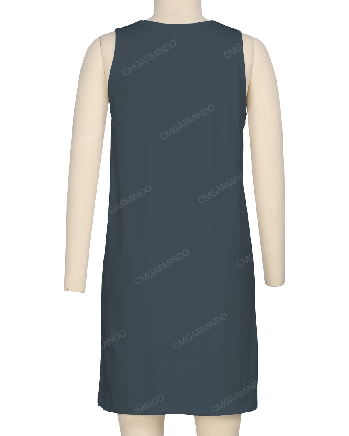 Sleeveless A-line Dress