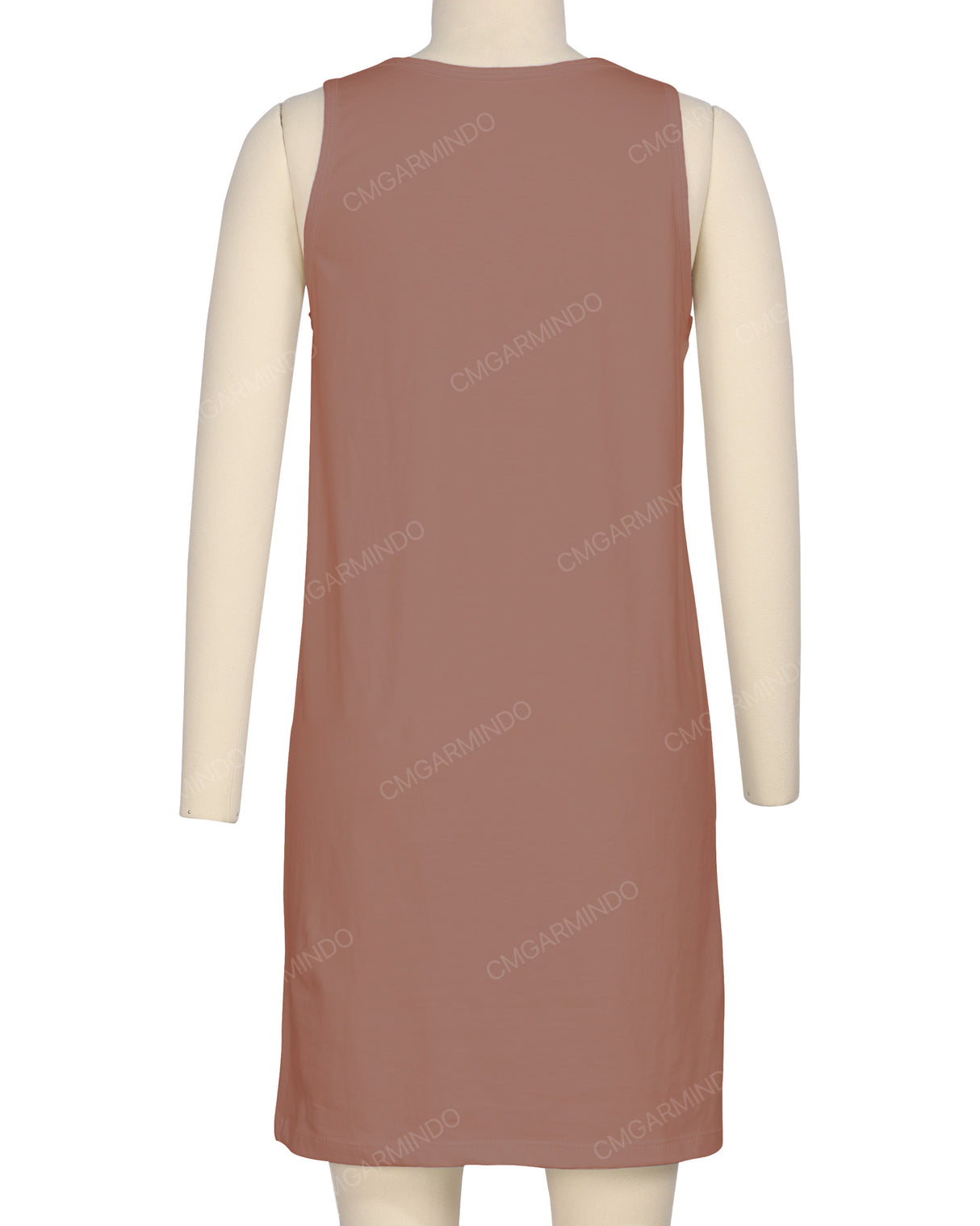Sleeveless A-line Dress