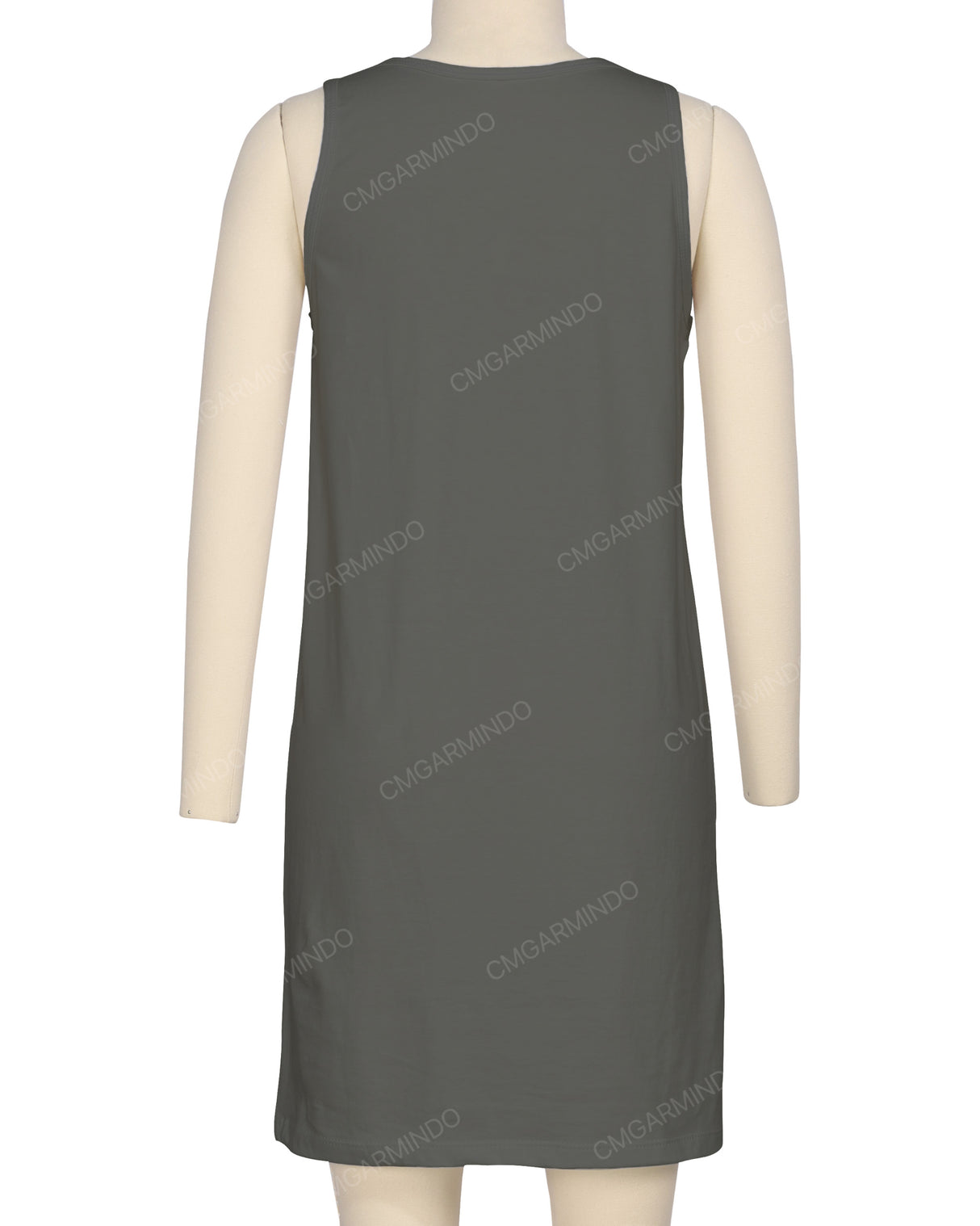 Sleeveless A-line Dress