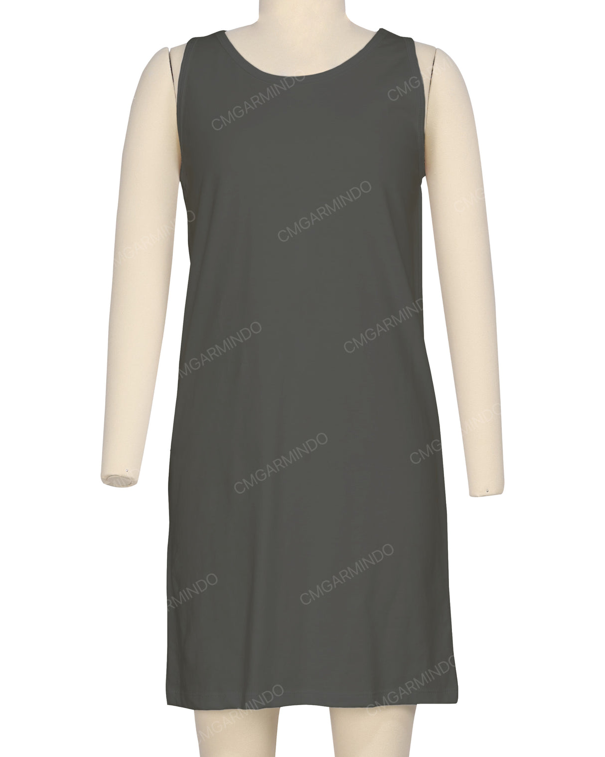 Sleeveless A-line Dress