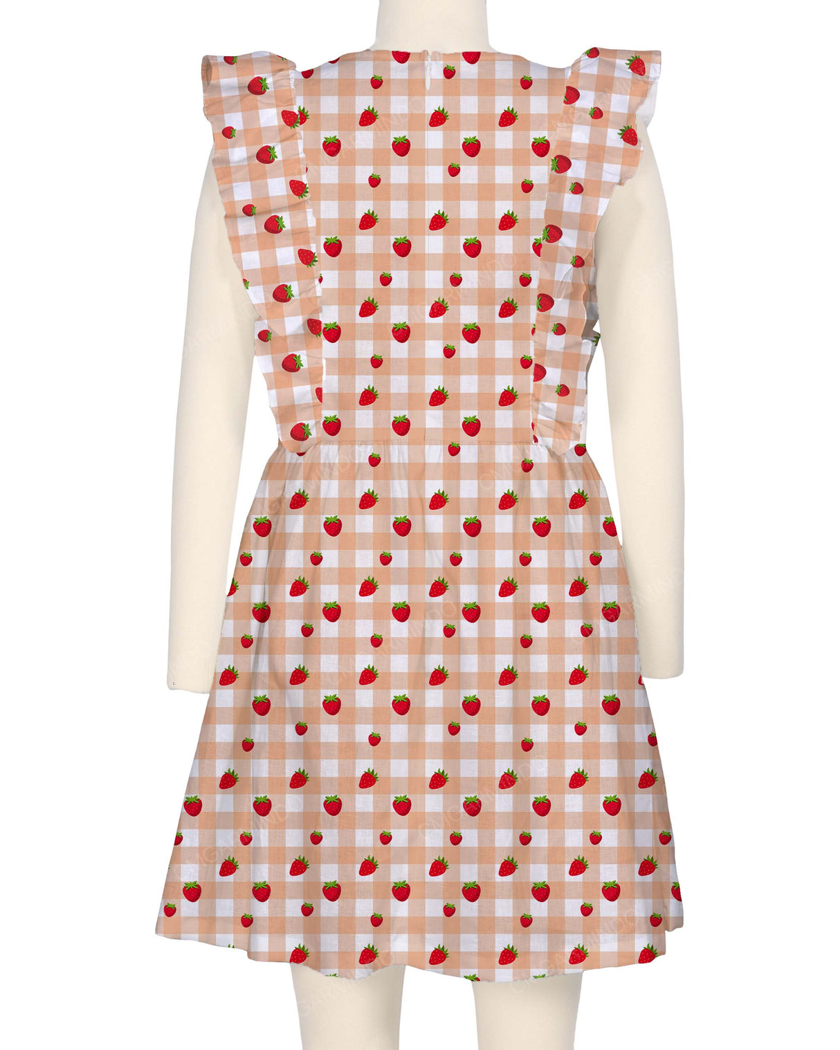 Sleeveless Side Frill Dress