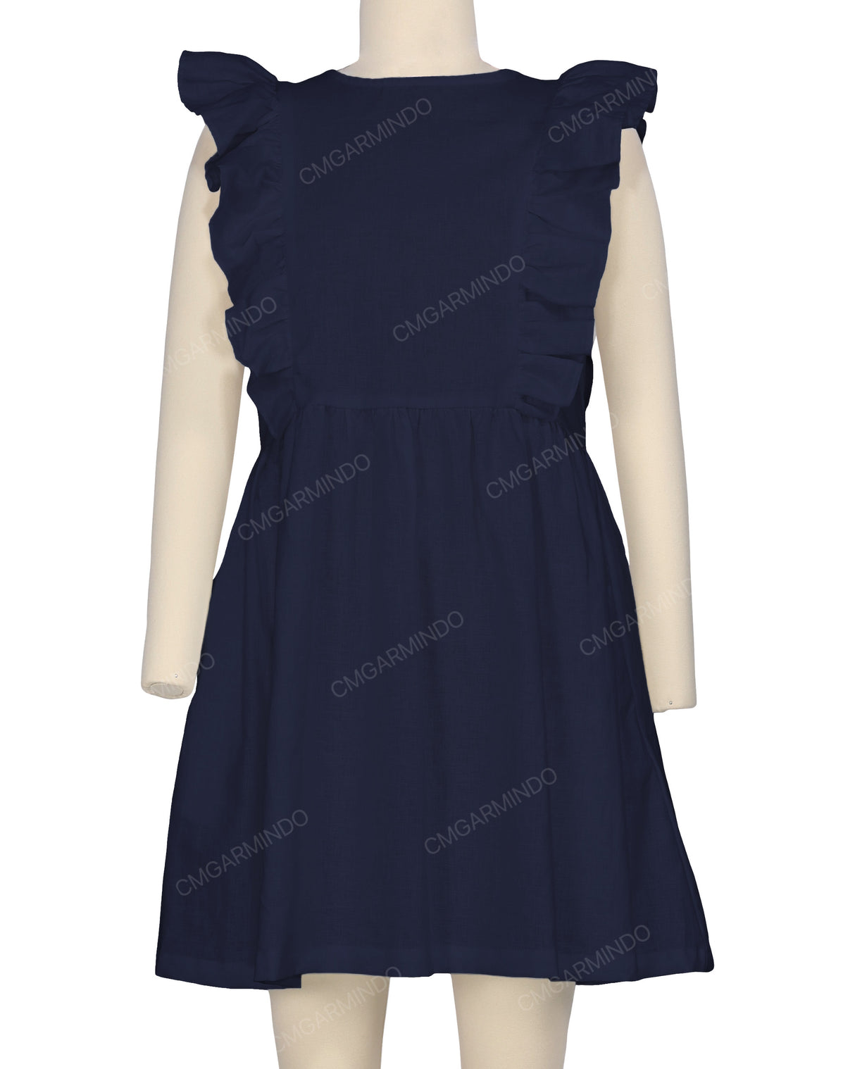Frill Sleeve Dress
