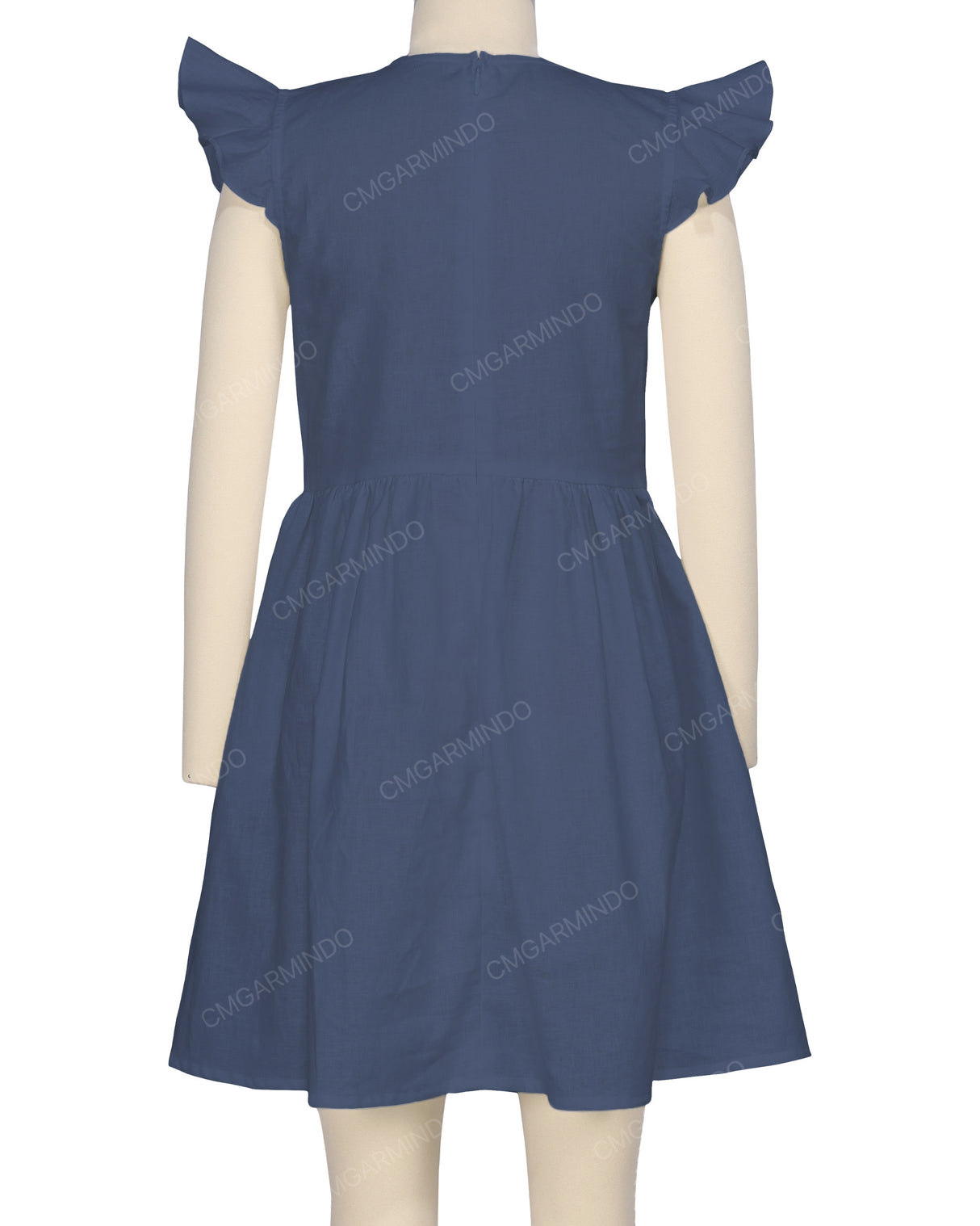 Frill Sleeve Dress