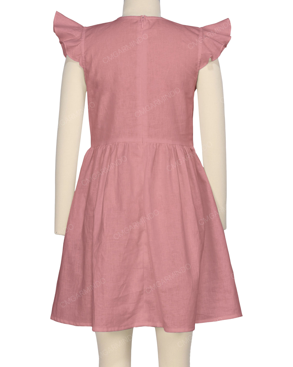Frill Sleeve Dress