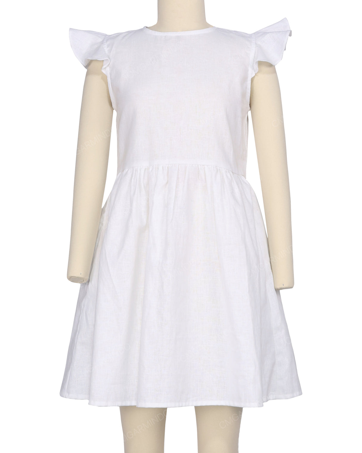 Frill Sleeve Dress