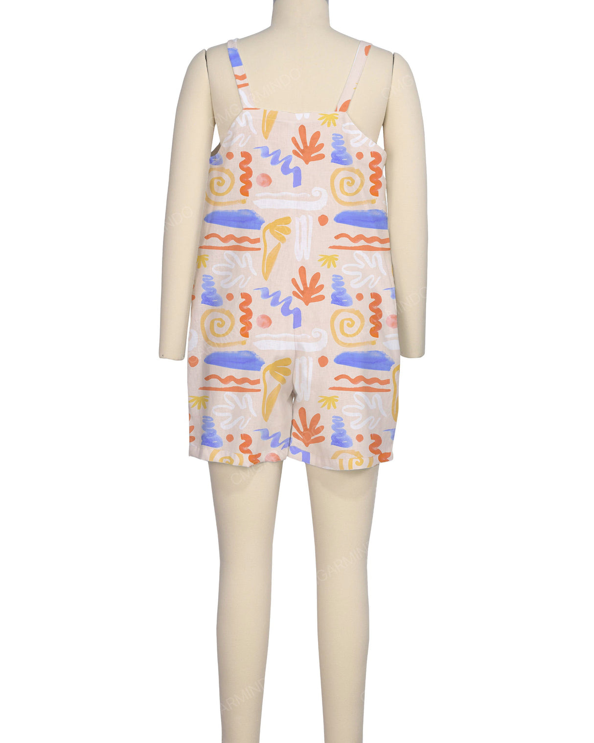 Tie Overall Romper