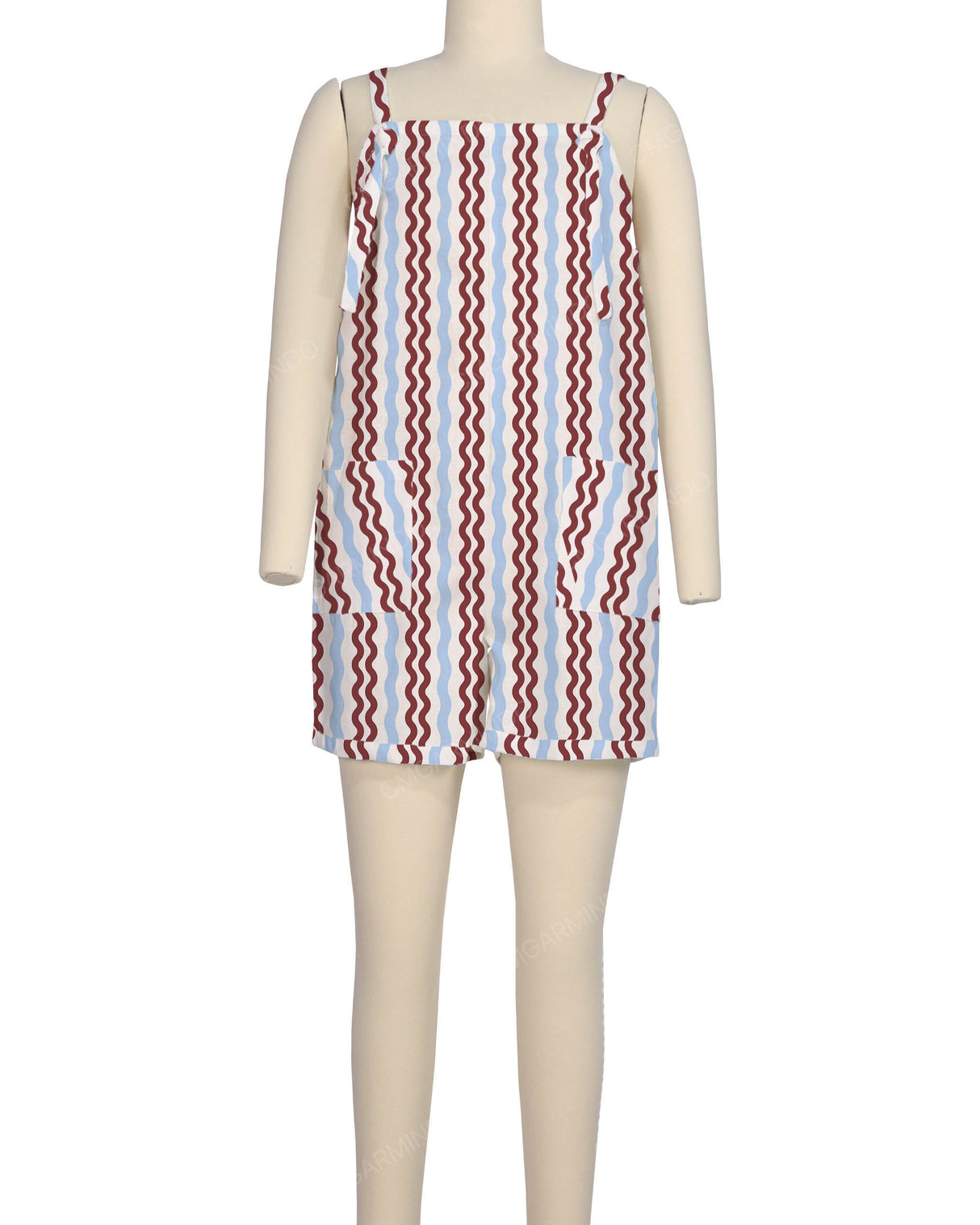 Tie Overall Romper