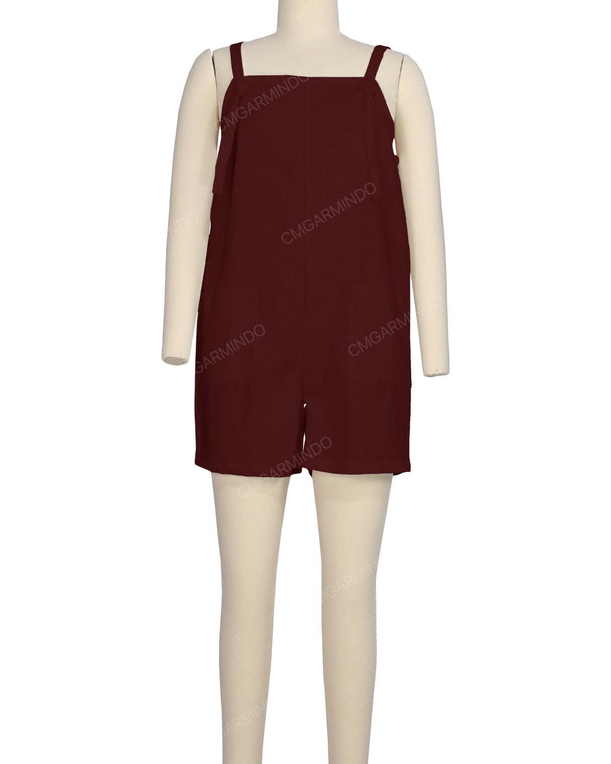 Tie Overall Romper