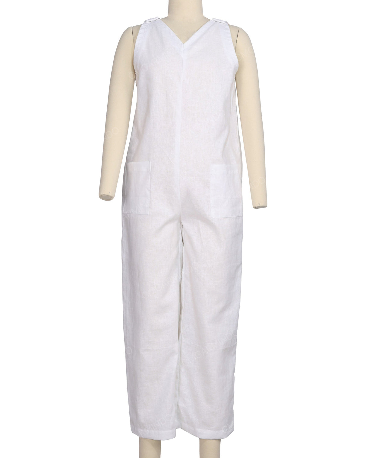 V-neck Jumpsuit