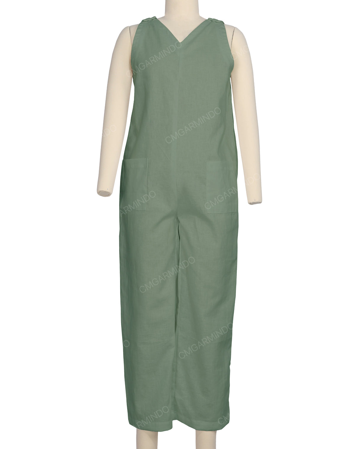 V-neck Jumpsuit