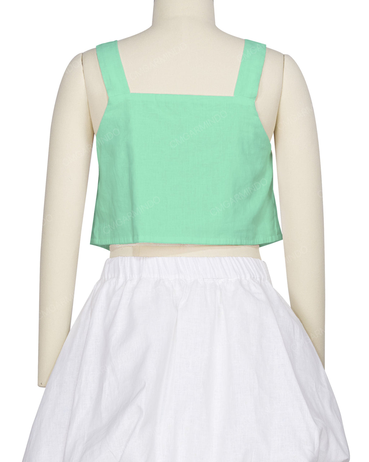 Ruffle Side Button Up Top
