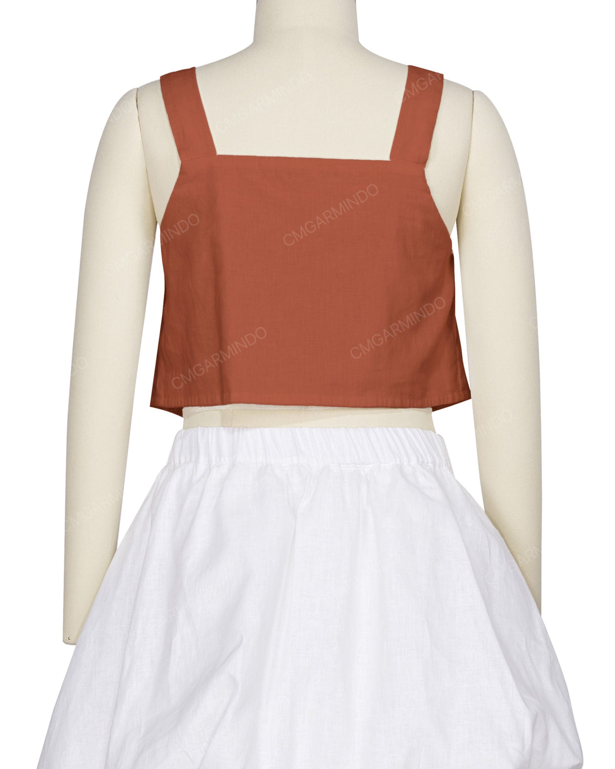 Ruffle Side Button Up Top