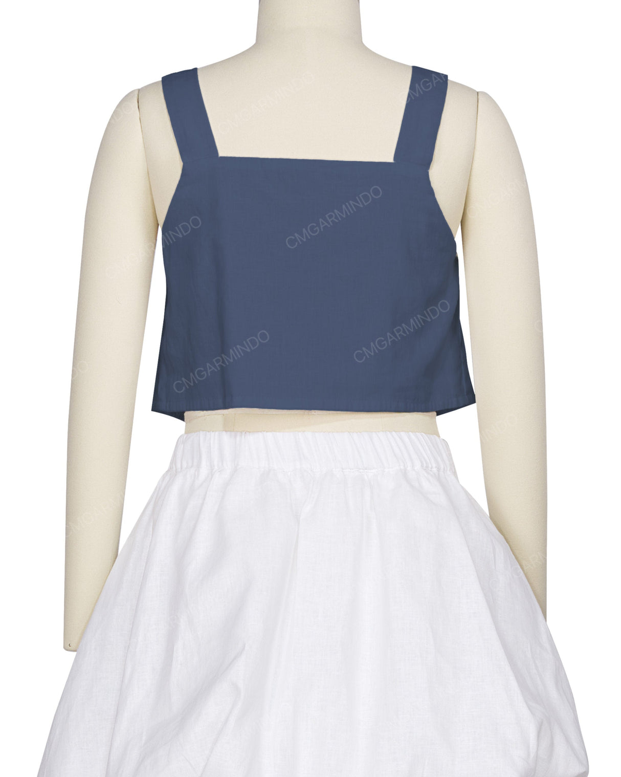Ruffle Side Button Up Top
