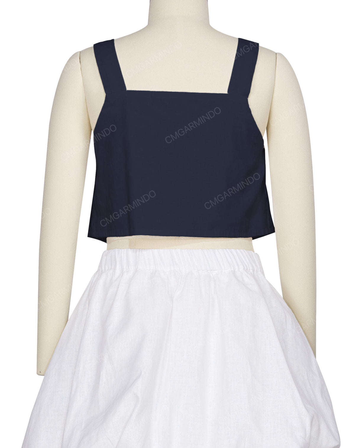 Ruffle Side Button Up Top