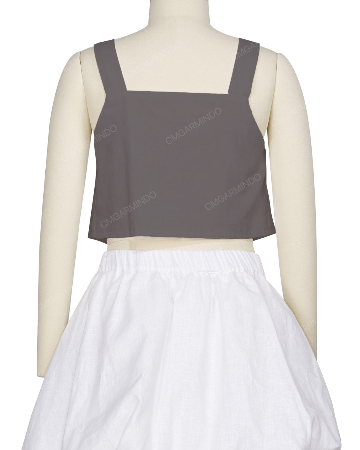 Ruffle Side Button Up Top