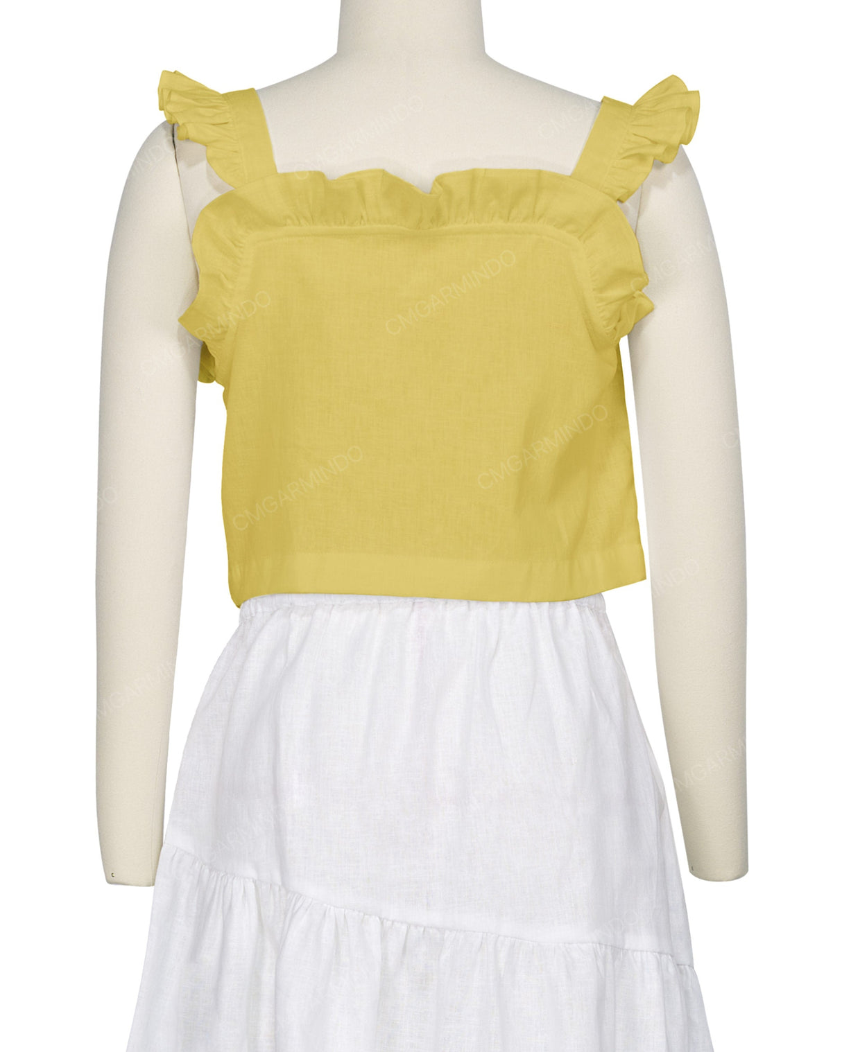 Ruffle Button Up Top