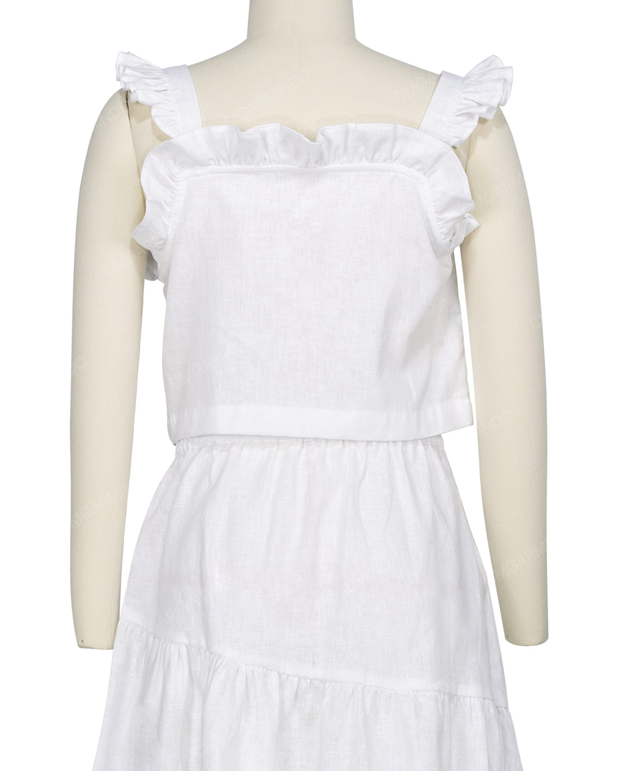 Ruffle Button Up Top