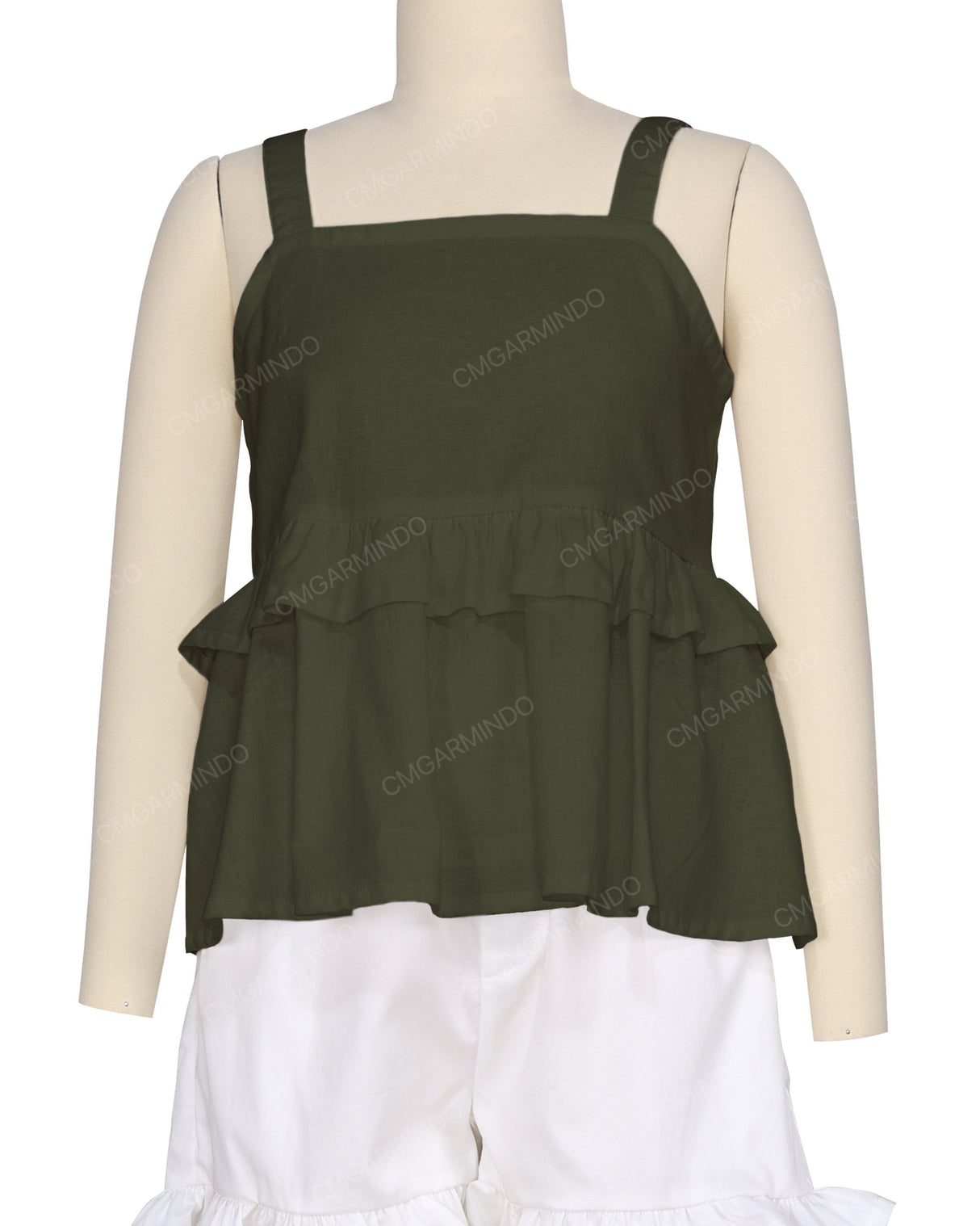 Tiered Ruffle Top