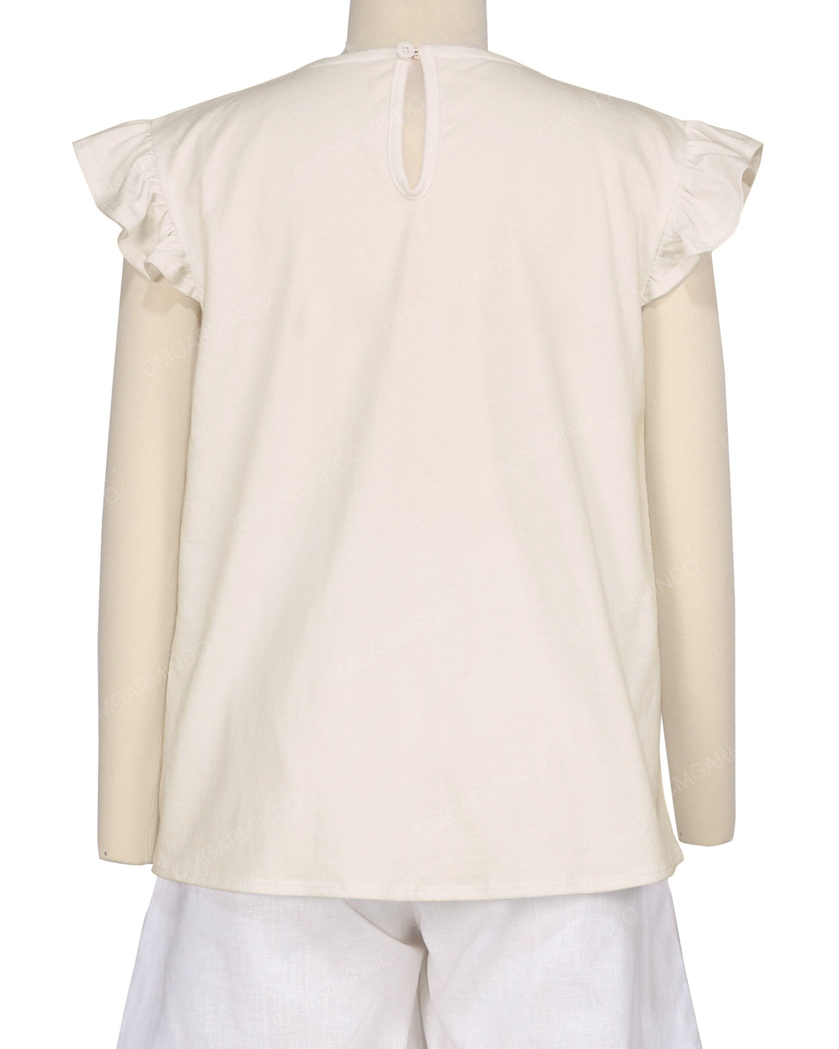 Frill Cap Sleeve Top