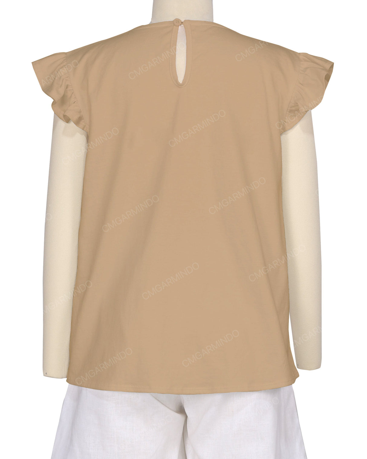 Frill Cap Sleeve Top