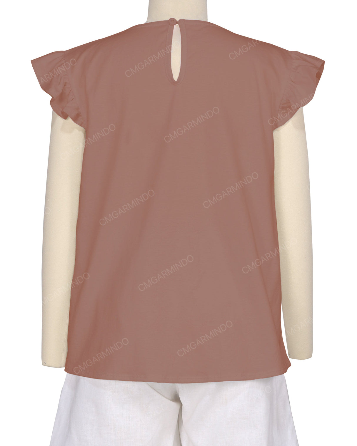 Frill Cap Sleeve Top