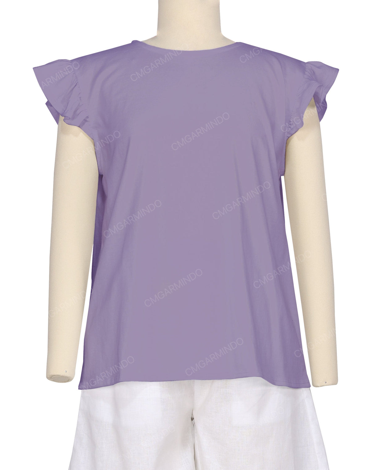 Frill Cap Sleeve Top