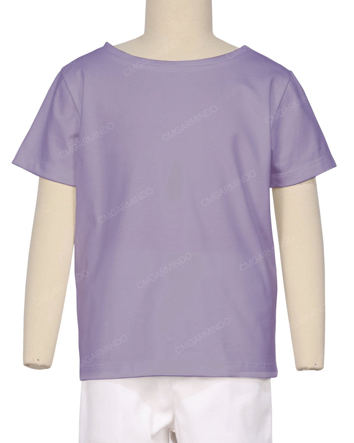 Relaxed Short Sleeve Boat Neck T-shirt