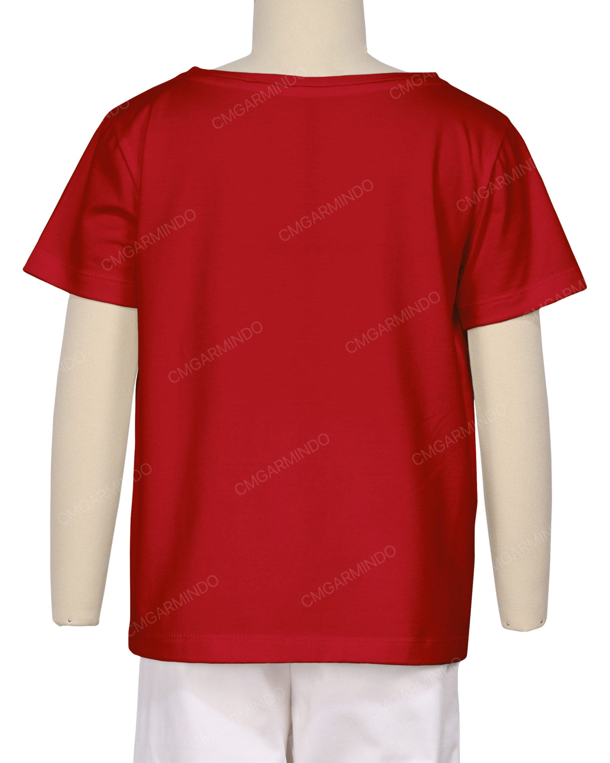 Relaxed Short Sleeve Boat Neck T-shirt