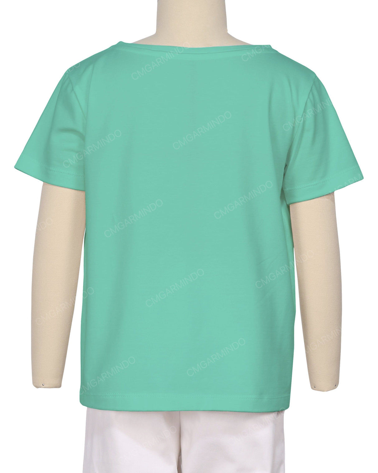 Relaxed Short Sleeve Boat Neck T-shirt