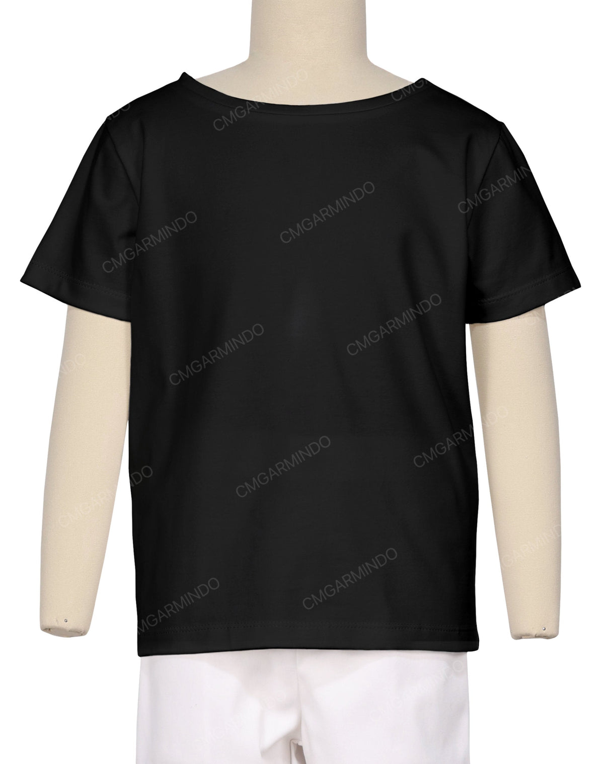 Relaxed Short Sleeve Boat Neck T-shirt